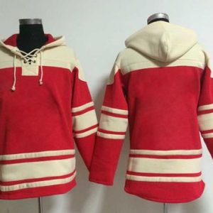 Fantastic Nationals Blank Red Sawyer Hooded Sweatshirt MLB Hoodie
