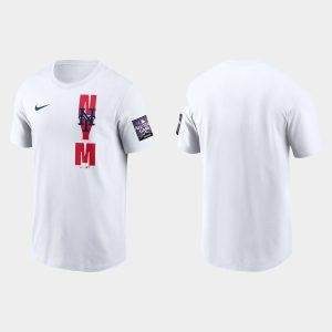 Fantastic New York Mets Men's 2021 MLB All Star Game Wordmark White T Shirt Be among the first buyers Order now to enjoy top notch quality