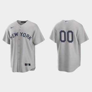 Fantastic New York Yankees Custom Men's Nike Gray 2021 Field of Dreams Game MLB Jersey