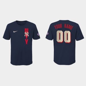 Fantastic New York Yankees Custom Youth 2021 MLB All Star Game Navy T Shirt