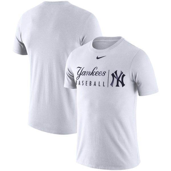 Fantastic New York Yankees Nike MLB Practice T Shirt White