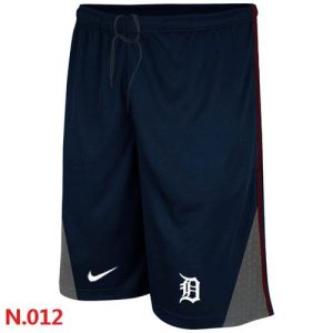 Fantastic Nike MLB Detroit Tigers Performance Training Shorts Dark Blue