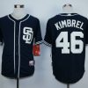 Fantastic Padres #46 Craig Kimbrel Dark Blue Alternate 1 Cool Base Stitched MLB Jersey