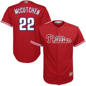 Fantastic Phillies #22 Andrew McCutchen Red Cool Base Stitched Youth MLB Jersey Hurry Exclusive offer Place your order immediately for a great jersey