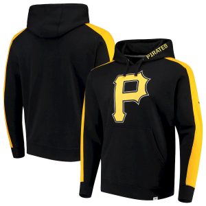 Fantastic Pittsburgh Pirates Fanatics Branded Iconic Fleece Pullover Hoodie Black