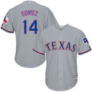 Fantastic Rangers #14 Carlos Gomez Grey Cool Base Stitched Youth MLB Jersey Sports fans this is your chance Order soon to be part of the action