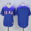 Fantastic Rangers Blank Blue 40th Anniversary Patch Stitched MLB Jersey