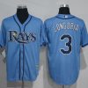 Fantastic Rays #3 Evan Longoria Light Blue New Cool Base Stitched MLB Jersey