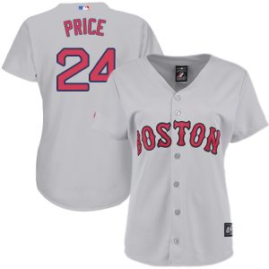 Fantastic Red Sox #24 David Price Grey Road Women's Stitched MLB Jersey Act fast Only a few left Secure yours today