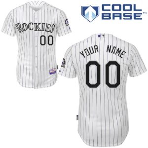Fantastic Rockies Personalized Authentic Grey MLB Jersey (S 3XL)