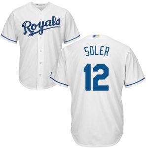 Fantastic Royals #12 Jorge Soler White Cool Base Stitched Youth MLB Jersey Limited stock Order now to show your love for your team