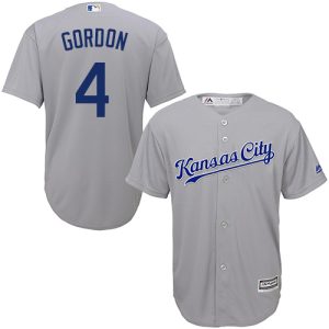 Fantastic Royals #4 Alex Gordon Grey Cool Base Stitched Youth MLB Jersey Sports fans this is your chance Order soon to be part of the action