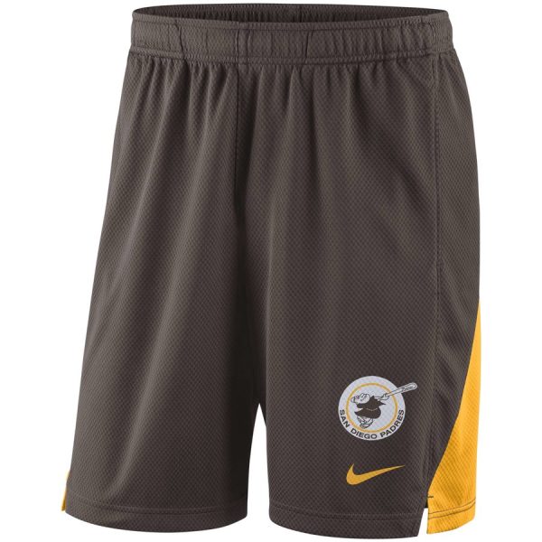 Fantastic San Diego Padres Nike Franchise Performance Shorts Brown