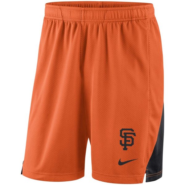 Fantastic San Francisco Giants Nike Franchise Performance Shorts Orange