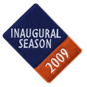 Fantastic Stitched 2009 New York Mets Inaugural Season Citi Field Patch