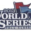 Fantastic Stitched 2013 MLB World Series Logo Fall Classic Jersey Sleeve Patch St Louis Cardinals vs Boston Red Sox