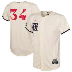 Fantastic Texas Rangers #34 Nolan Ryan Youth Nike Cream 2023 City Connect Replica Player Jersey Act fast Only a few left Secure yours today