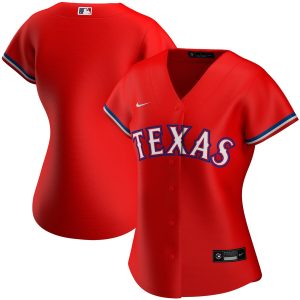 Fantastic Texas Rangers Nike Women's Alternate 2020 MLB Team Jersey Red For a short time available Grab yours quickly to own a team jersey