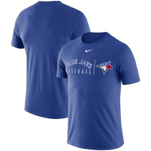 Outstanding Toronto Blue Jays Nike MLB Practice T Shirt Royal