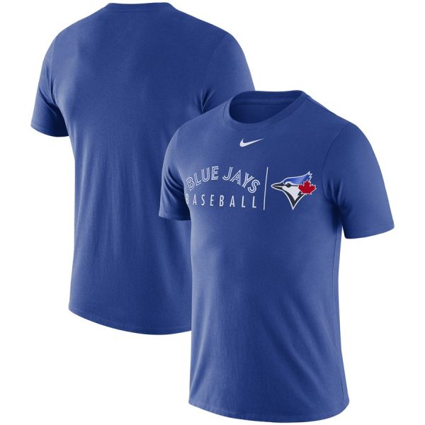 Outstanding Toronto Blue Jays Nike MLB Practice T Shirt Royal