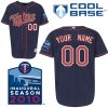Fantastic Twins Personalized Authentic Blue Cool Base w/2010 Inaugural Stadium Patch MLB Jersey (S 3XL)