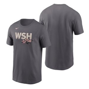 Fantastic Washington Nationals Blank Men's Nike 2022 City Connect Wordmark T Shirt For a short time available Grab yours quickly to own a team jersey