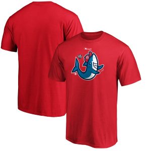 Fantastic Washington Nationals Majestic 2019 World Series Bound Authentic Collection Rally Shark T Shirt Red
