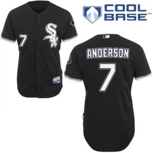 Fantastic White Sox #7 Tim Anderson Black Alternate Cool Base Stitched Youth MLB Jersey With high demand Don't miss out Order now to wear your team colors