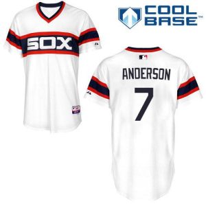 Fantastic White Sox #7 Tim Anderson White Alternate Home Cool Base Stitched Youth MLB Jersey Limited stock Order now to show your love for your team