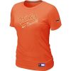 Fantastic Women's Baltimore Orioles Nike Short Sleeve Practice MLB T Shirt Orange