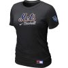 Fantastic Women's New York Mets Nike Short Sleeve Practice MLB T Shirt Black