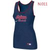 Fantastic Women's Nike Cleveland Guardians Tri Blend Racerback Stretch Tank Top Blue Sports enthusiasts seize this opportunity Order now to feel the game excitement