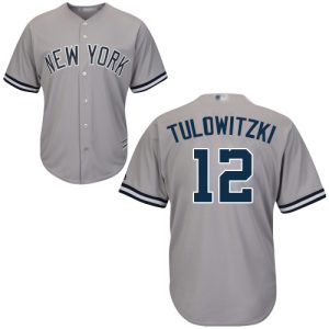 Fantastic Yankees #12 Troy Tulowitzki Grey Cool Base Stitched Youth MLB Jersey Hurry Exclusive offer Place your order immediately for a great jersey