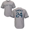 Fantastic Yankees #24 Gary Sanchez Grey Road Stitched Youth MLB Jersey Sports enthusiasts seize this opportunity Order now to feel the game excitement