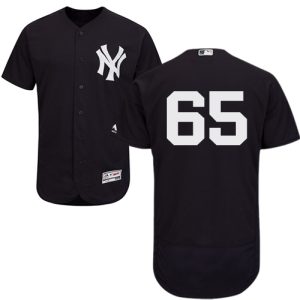 Fantastic Yankees #65 Nestor Cortes Navy Blue Flexbase Authentic Collection Stitched MLB Jersey