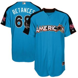 Fantastic Yankees #68 Dellin Betances Blue 2017 All Star American League Stitched Youth MLB Jersey Act fast Only a few left Secure yours today
