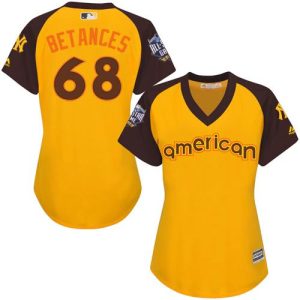 Fantastic Yankees #68 Dellin Betances Gold 2016 All Star American League Women's Stitched MLB Jersey For a short time available Grab yours quickly to own a team jersey