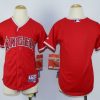 HighQuality Angels Blank Red Cool Base Stitched Youth MLB Jersey Retailers boost your inventory Order now to meet customer demand