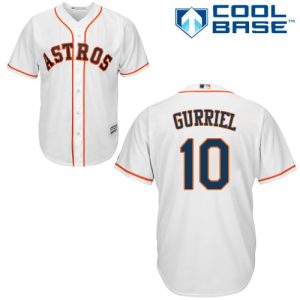 HighQuality Astros #10 Yuli Gurriel White Cool Base Stitched Youth MLB Jersey Hurry Exclusive offer Place your order immediately for a great jersey
