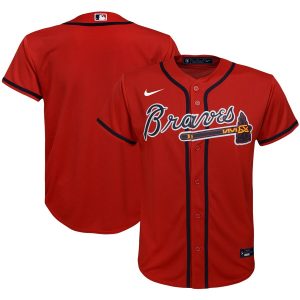 HighQuality Atlanta Braves Nike Youth Alternate 2020 MLB Team Jersey Red Retailers boost your inventory Order now to meet customer demand
