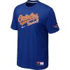 HighQuality Baltimore Orioles Nike Short Sleeve Practice MLB T Shirt Blue