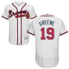 HighQuality Braves #19 Shane Greene White Flexbase Authentic Collection Stitched MLB Jersey