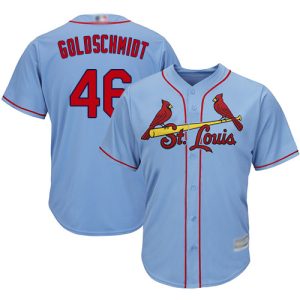 HighQuality Cardinals #46 Paul Goldschmidt Light Blue Cool Base Stitched Youth MLB Jersey Be among the first buyers Order now to enjoy top notch quality