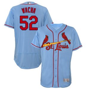 HighQuality Cardinals #52 Michael Wacha Light Blue Flexbase Authentic Collection Stitched MLB Jersey