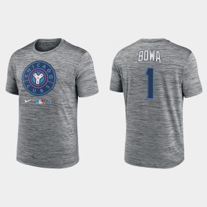 HighQuality Chicago Cubs #1 Larry Bowa Men's Nike 2021 City Connect T Shirt   Grey Hurry Exclusive offer Place your order immediately for a great jersey
