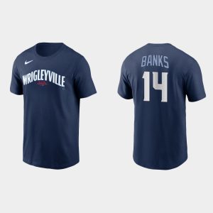 HighQuality Chicago Cubs #14 Ernie Banks Men's Nike 2021 City Connect T Shirt    Navy Sports enthusiasts seize this opportunity Order now to feel the game excitement