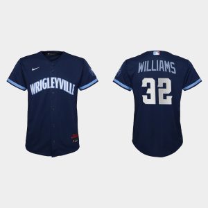 HighQuality Chicago Cubs #32 Trevor Williams Youth Nike 2021 City Connect Navy MLB Jersey Collectors this is a must have Add it to your collection by ordering