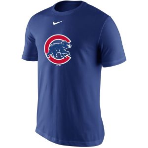 HighQuality Chicago Cubs Nike Legend Batting Practice Primary Logo Performance T Shirt Royal