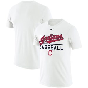 HighQuality Cleveland Guardians Nike Practice Performance T Shirt White Limited stock Order now to show your love for your team