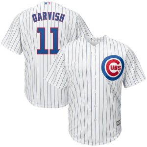 HighQuality Cubs #11 Yu Darvish White Home Stitched Youth MLB Jersey Collectors this is a must have Add it to your collection by ordering